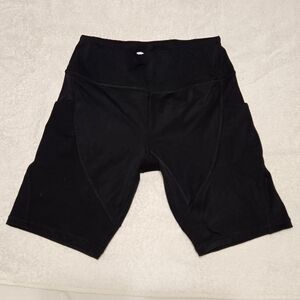 Born Primitive Black Biker Shorts High Waist Moisture-Wicking